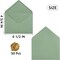 50 Pieces Sage-Green A6 Envelopes Greeting Card Envelopes 6 1/2 x 4 3/4 Inches for 4 x 6 Wedding Invitation Cards, Greeting Cards, Birthday Party Invitations